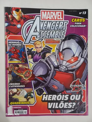 Kit Marvel 2 Gibi Quadrinhos Dos Vingadores - Mega Pôsteres