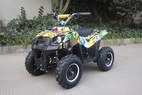 Imagen 4 de 9 de Cuatriciclo Electrico P/niños Sunra Parrillero 800w Mini Atv