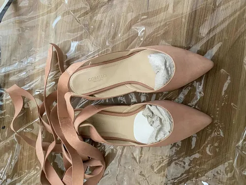 Sapatilha Nobuck Bege Corello Ballerina 37 Parcelamento sem juros