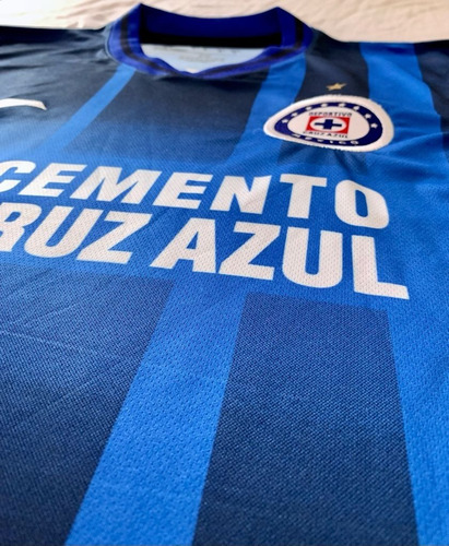 Imagen 3 de 9 de Jersey Playera Cruz Azul Local Económica 9na Estrella 2021