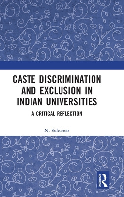 Libro Caste Discrimination And Exclusion In Indian Univer...