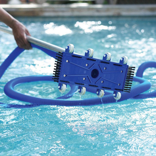 5 Piezas De Plástico Roscado Para Piscina Aspiradora Puños
