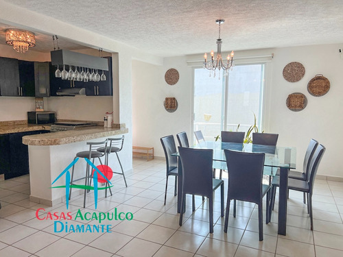 Cad Marina Diamante Storm F 05. Penthouse Moderno Con Roof Garden Y Jacuzzi: Tu Escape Privado En Acapulco