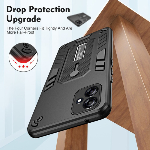 Funda Para Samsung Galaxy A04 Con Soporte Metálico Con Lámin