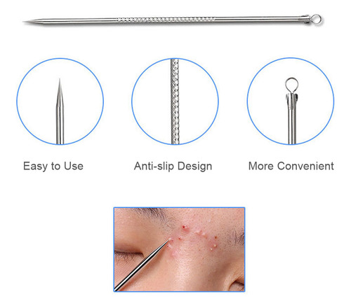 Kit 4 En 1 Acne & Blackhead R Para El Cuidado De La Piel Fac