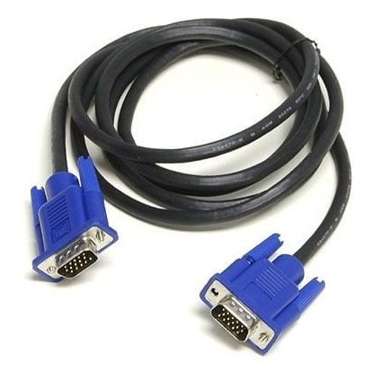 Imagen 2 de 4 de Cable Vga Macho Macho 1.5m Laptop Pc Proyector /e