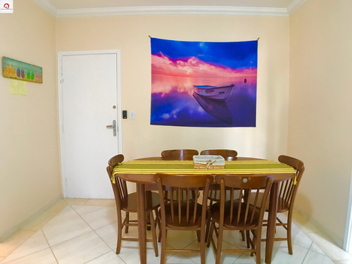 Imagem 3 de 7 de Apartamento Residencial À Venda - Praia Do Tombo - 1 Dormitório - Amplo E Arejado - Próximo Dos Principais Comércios - Guarujá/sp - Oportunidade. - Ap05991 - 69797019