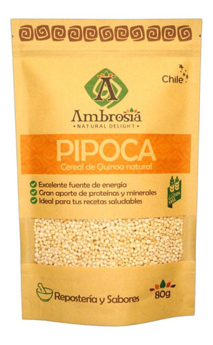 Pipoca De Quinoa - Sin Azúcar