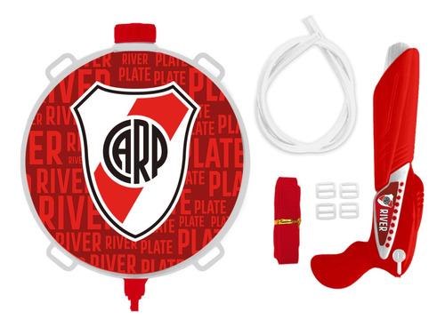 Mochila De Agua Con Pistola - River Plate Art 8562