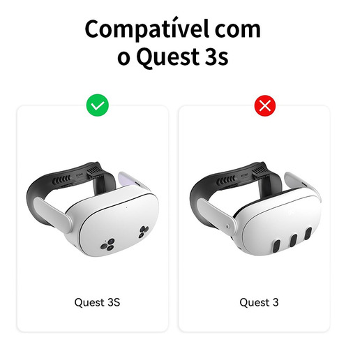 Kiwi Design V4 Interface Facial 2*face Pads, Para Quest 3s