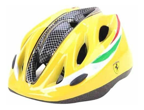 Casco Para Niños Ferrari