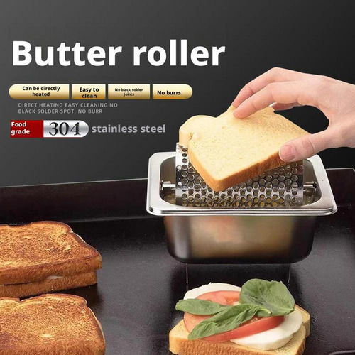 Stainless Steel Butter Roller Detachable Butter Dispenser