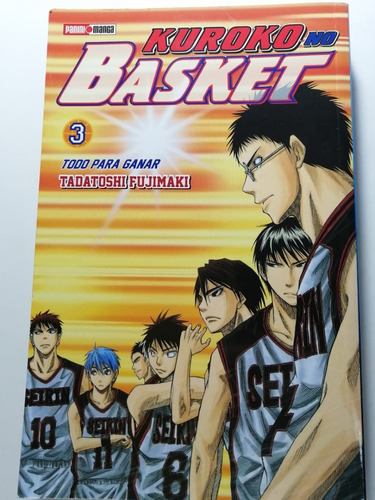Manga Kuroko No Basket Tomo 3