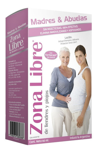 Imagen 1 de 2 de Zona Libre Madres & Abuelas X 1 Estuche. Directo De Fábrica.