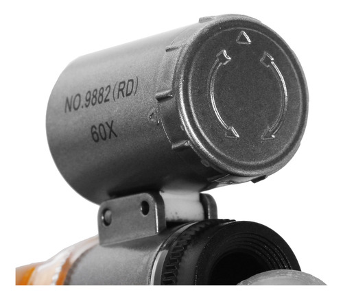 Lupa Iluminada Con Lupa De 60x Con 2 Luces Led Y 1