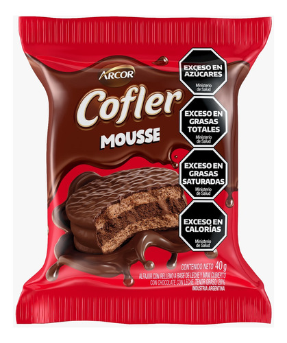 Alfajor Simple Cofler Mousse 40g