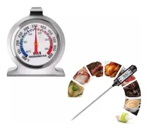 Comprar Pack X2 Termómetro De Horno 050 + Termometro Digital 014 Termometro Para Refrigerador Congelador Utencilio De Cocina Indicador Medidor De Temperatura Horno Pasteleriacl