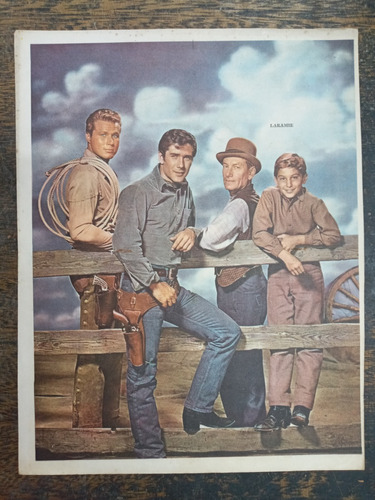 Laramie * Poster Canal Tv * 1960 *