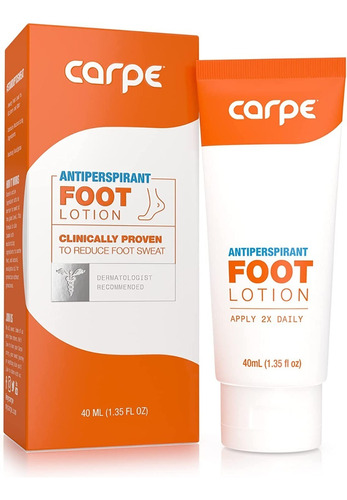  Loción Carpe foot Crema Hidratante en pomo 40mL