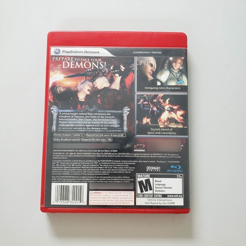 Devil My Cry 4 Original Playstation 3 Ps3 (Usado)