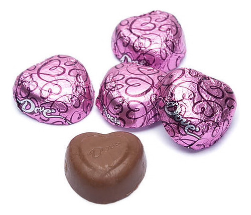 Dove Hearts Chocolate Con Leche 251g (5 Piezas)