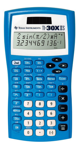 Calculadora Científica Texas Instruments 30xiis/tbl/azul