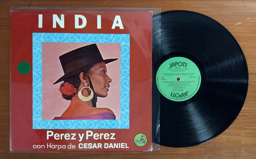 Perez Y Perez Cesar Daniel India Disco Lp Vinilo Brasil