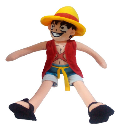 Monkey  D Luffy Peluche One Piece Anime 61 Cm