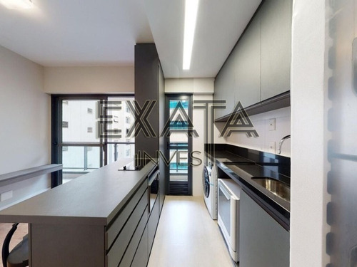 Imagem 10 de 30 de Apartamento À Venda No Itaim Bibi, Com 52m² Úteis, Suíte, 3 Banheiros, 1 Vaga De Garagem, Ótimo Local. - Ap01217 - 70423791