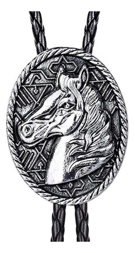 Collar De Corbata Bolo Estilo Vaquero Occidental Vintage