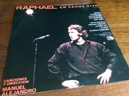 Vinilo Raphael-en Carne Viva Ljp (Usado)