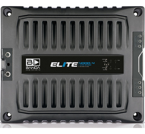 Modulo Banda Elite 4000.4 Potencia 4000w 2 Ohms 4 Canais