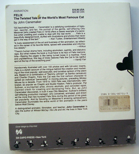 Imagen 3 de 4 de Libro Sobre El Gato Felix Por John Canemaker