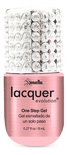 Gel Para Unhas Lacquer Evolution 1 Passo 8ml Tons Especiais Cor Ballet Rose