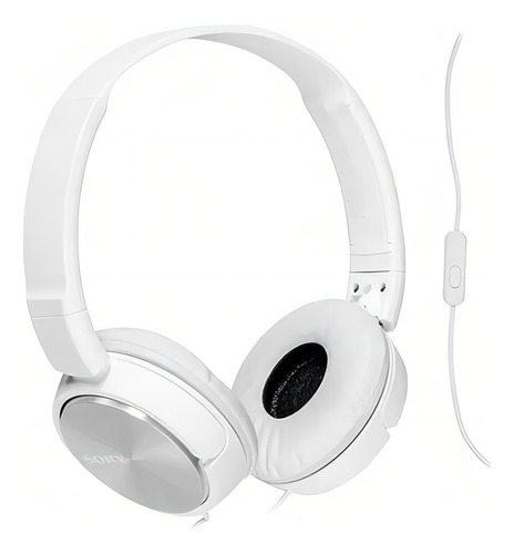 Auricular Sony Zx310ap Xtra Bass Micrófono Plegables Oficial Color Blanco