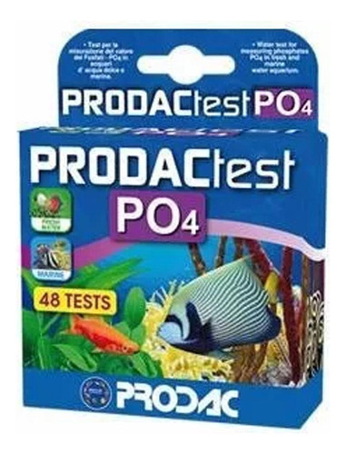 Prodac Teste De Fosfato Po4 Aquario Doce E Marinho