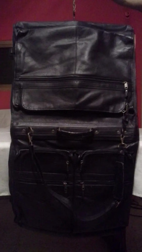 Maleta Bolso Porta Traje Vestido. Cuero. Como Nuevo. 30 Usd | MercadoLibre