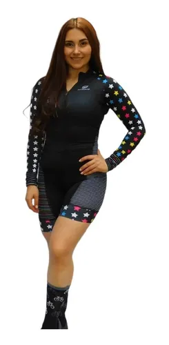 Uniforme De Ciclismo Enterizo Para Mujer Mercurin - $ 159.900