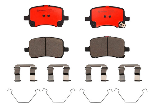 Set-4 Balatas Ceramica Delanteras Saturn Sky 2.4l L4 2007