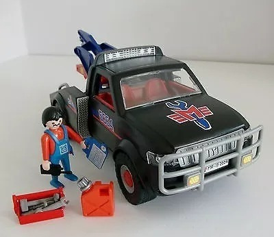 Imagen 4 de 7 de Playmobil 5664 Camion Grua Remolque Original Intek