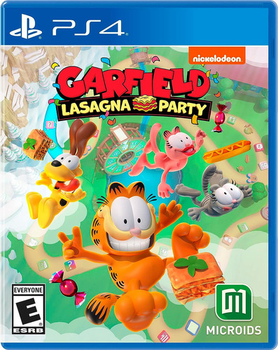 Garfield Lasagna Party Ps4 Midia Fisica