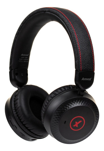 Headphone Amvox- Ahp 1209, cor preto