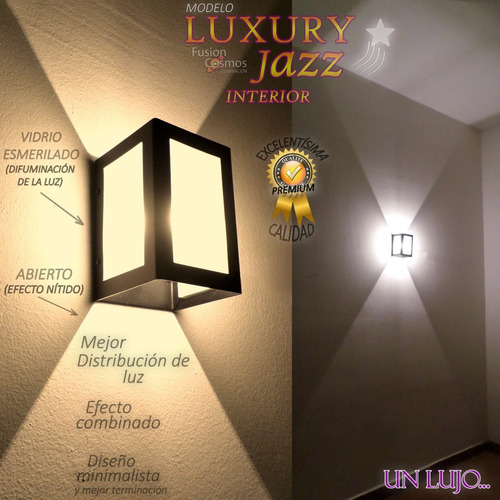 Aplique Pared Interior Diseño Minimalista Pack Mayorista X50