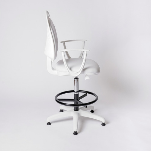 Silla Alta Diva Cajera Con Apoyabrazos Sin Ruedas C/ Patines