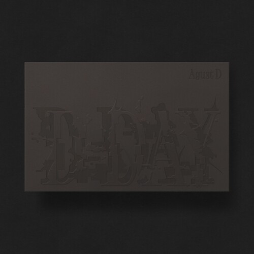 August D (suga Of Bts) - D Day (version 02) (cd) - Importado