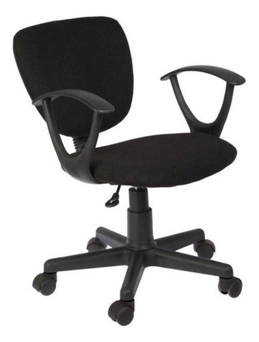 Cadeira Office Giratoria Escritorio 93x58x40cm - Preto