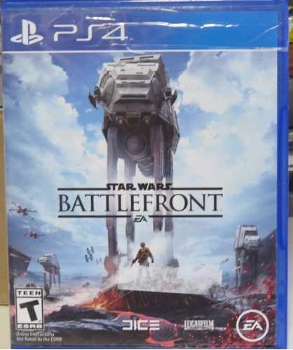 Jogo Midia Fisica  Playstation Ps4 Star Wars Battlefront