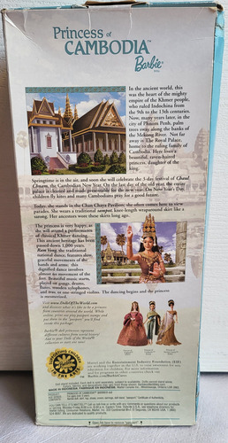 Barbie Princesa De Cambodia. Dolls Of The Word (Usado)