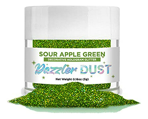  Apple Sour  Verde Lima Dazzler Polvo 5g Tarro | Bakell No T
