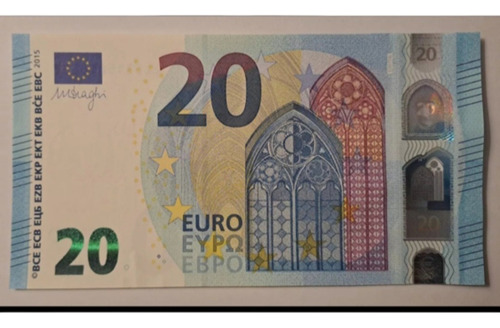 Billete 20 Euro Año 2015. Sin Circular.